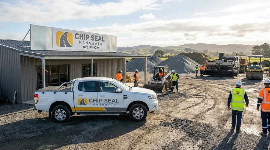 Chip Seal Manawatu business exterior office